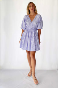 Honey Bunny Wrap Mini Dress (Sale)