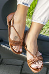Blooming Day Strappy Sandals (Sz. 12)