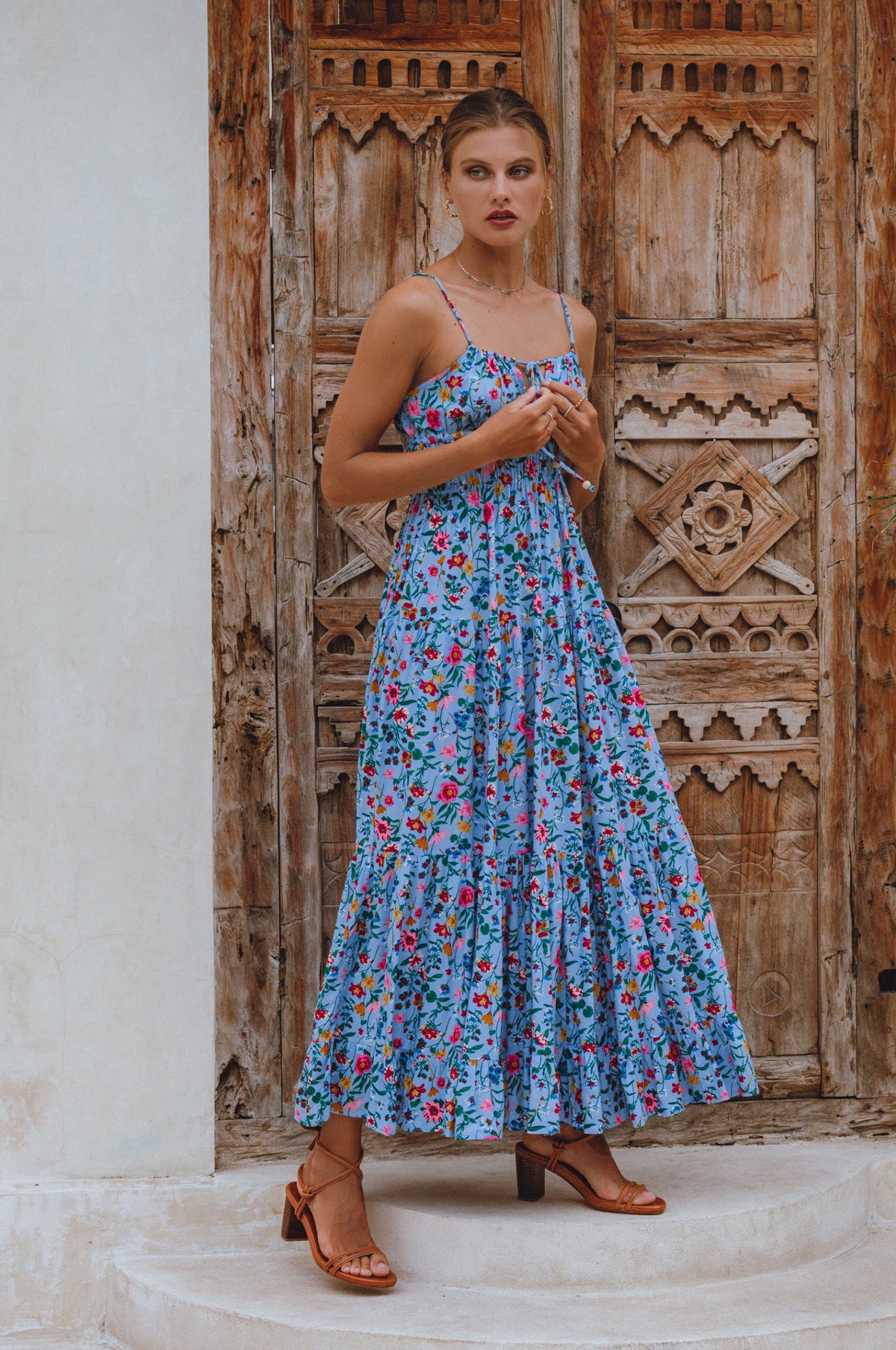 Isadora Tiered Maxi Dress (Sale)