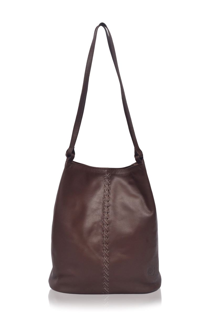 Janette Leather Shoulder Bag