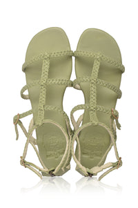Gladiator leather sandals, pair — handmade by Bali ELF