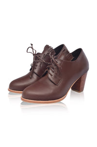 Lyon Lace-up Leather Oxfords