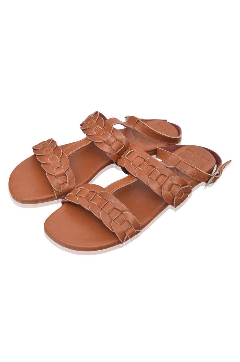 Misha Leather Sandals