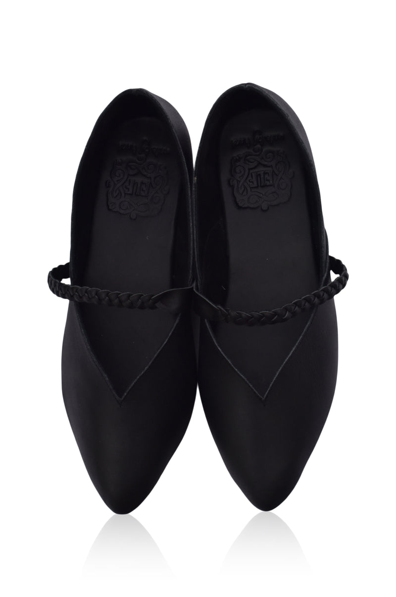 New Love Leather Ballet Flats (Sz. 6, 7.5 & 9.5)