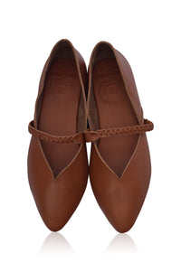 New Love Leather Ballet Flats (Sz. 7.5 & 8)