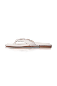 Nuvola Thong Leather Slides