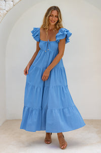 Nymph Bohemian Linen Maxi Dress