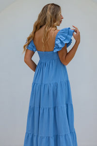 Nymph Bohemian Linen Maxi Dress