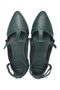On The Go Leather Ballet Flats (Sz. 6.5, 8.5, 10.5 & 11)