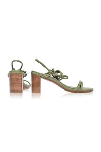 Ophelia Block Heel Wrap Sandals (Sz. 5, 6, 6.5 & 10)