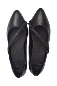 Orenda Elegant Leather Ballet Flats