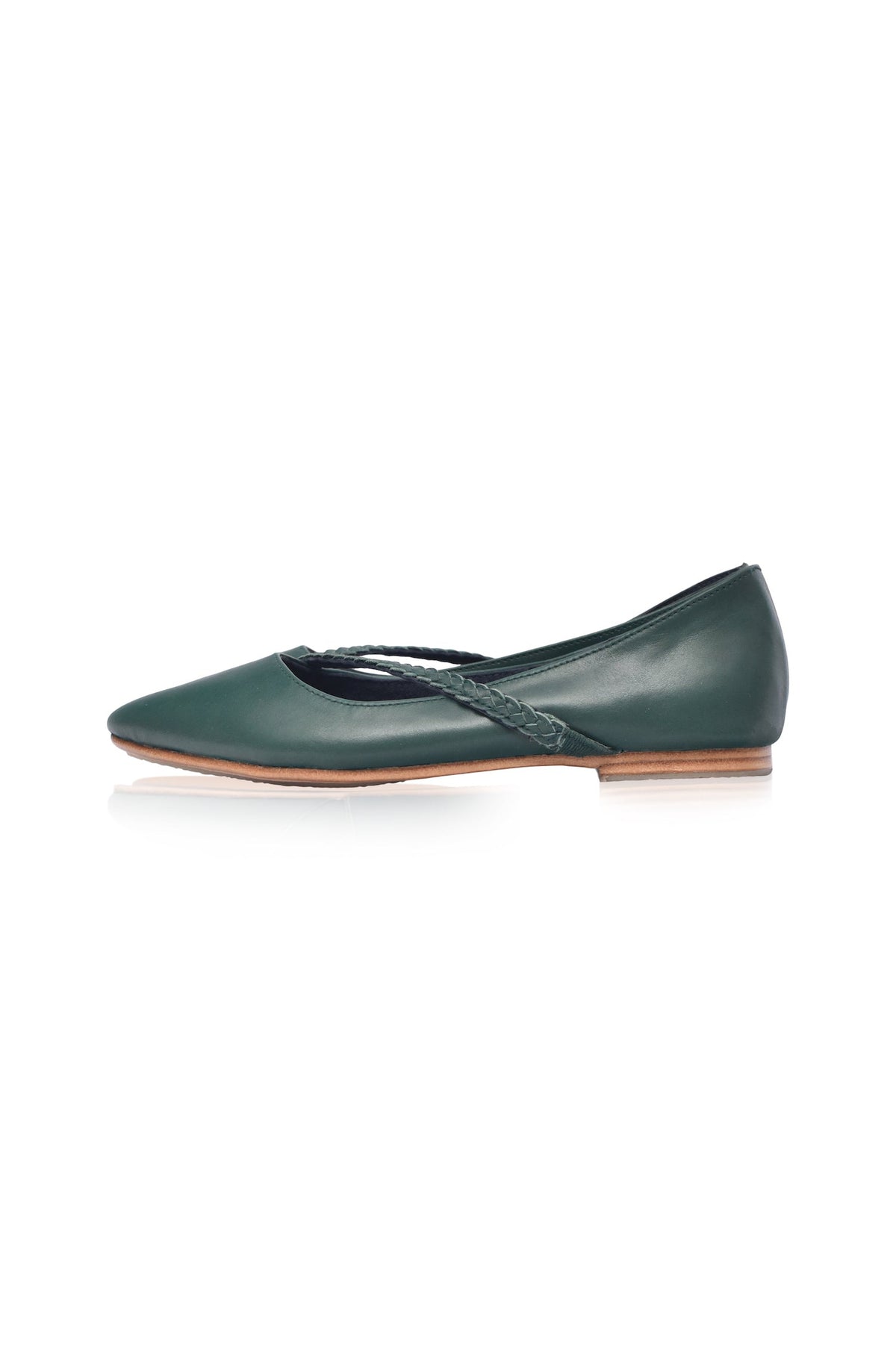 Orenda Elegant Leather Ballet Flats