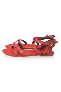 Playa Strappy Leather Sandals