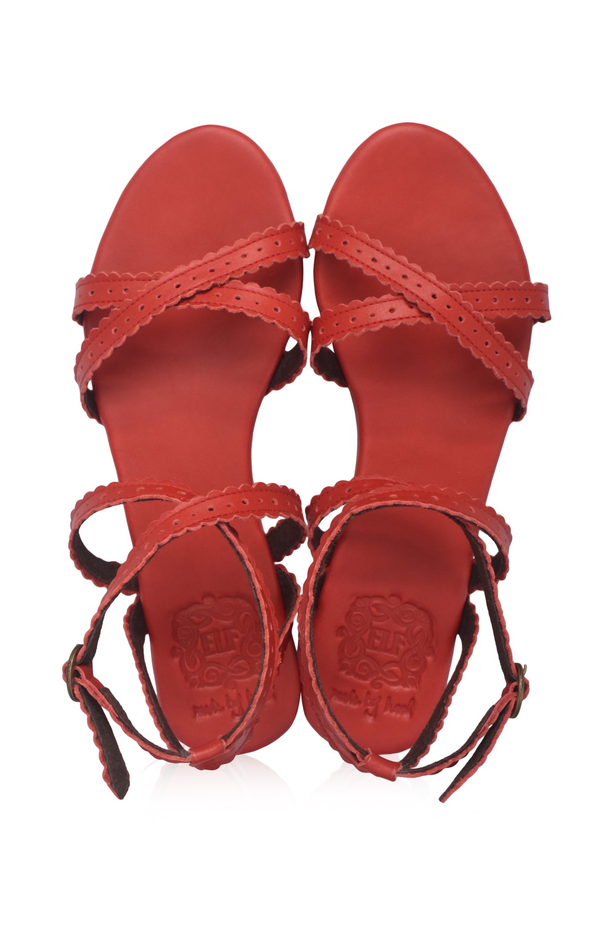 Playa Strappy Leather Sandals