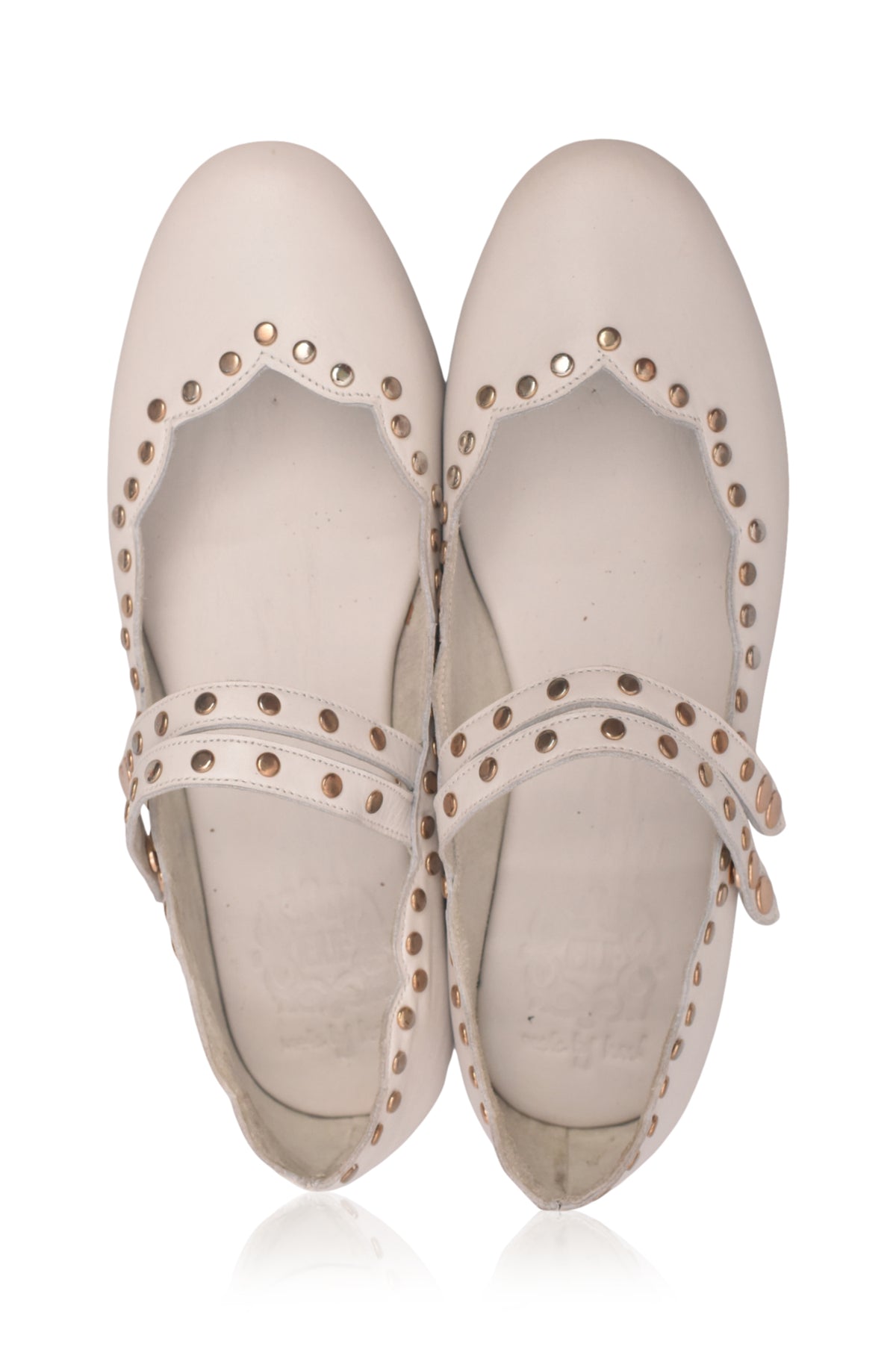 Remy Studded Leather Ballet Flats