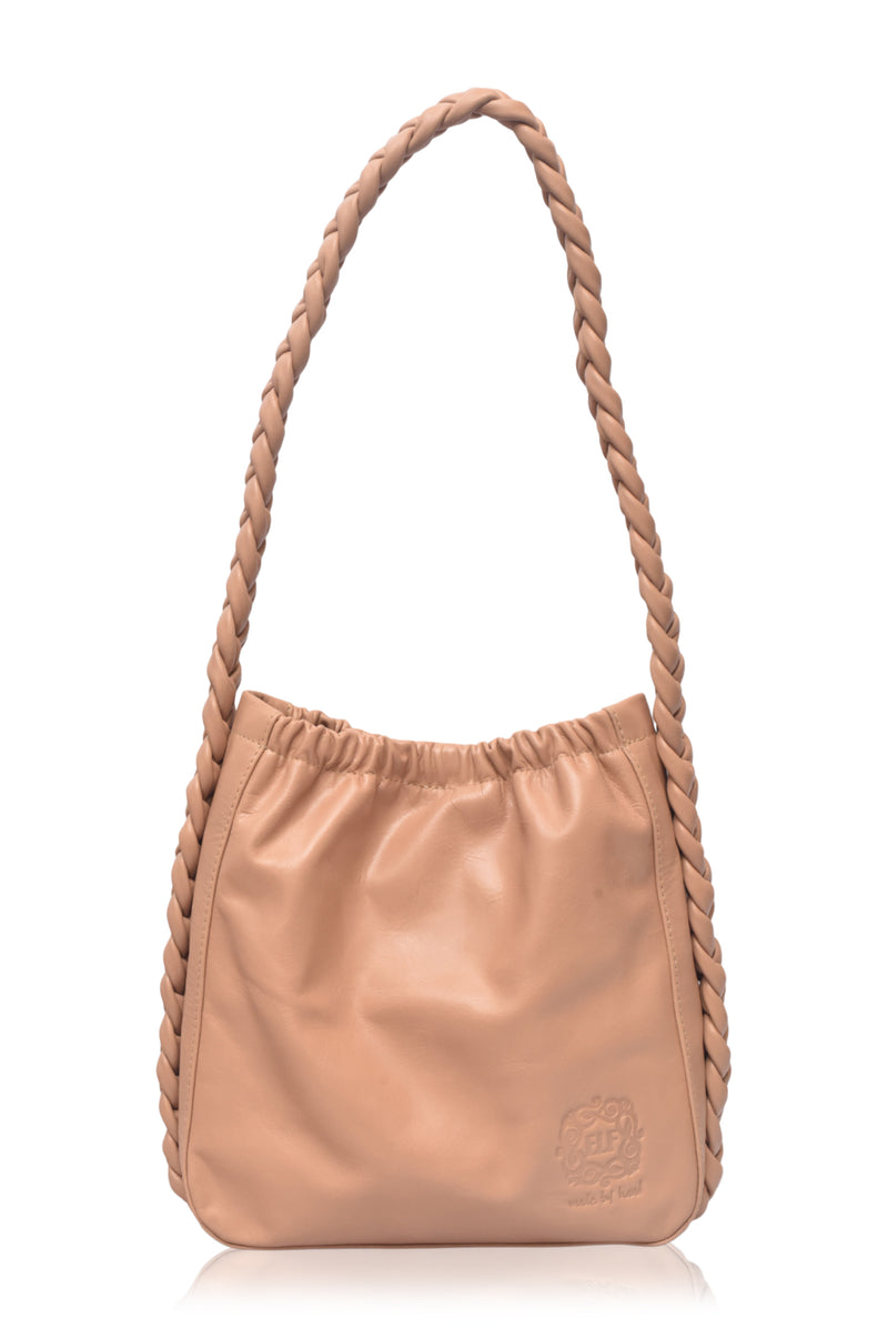 Sivuple Leather Shoulder Bag