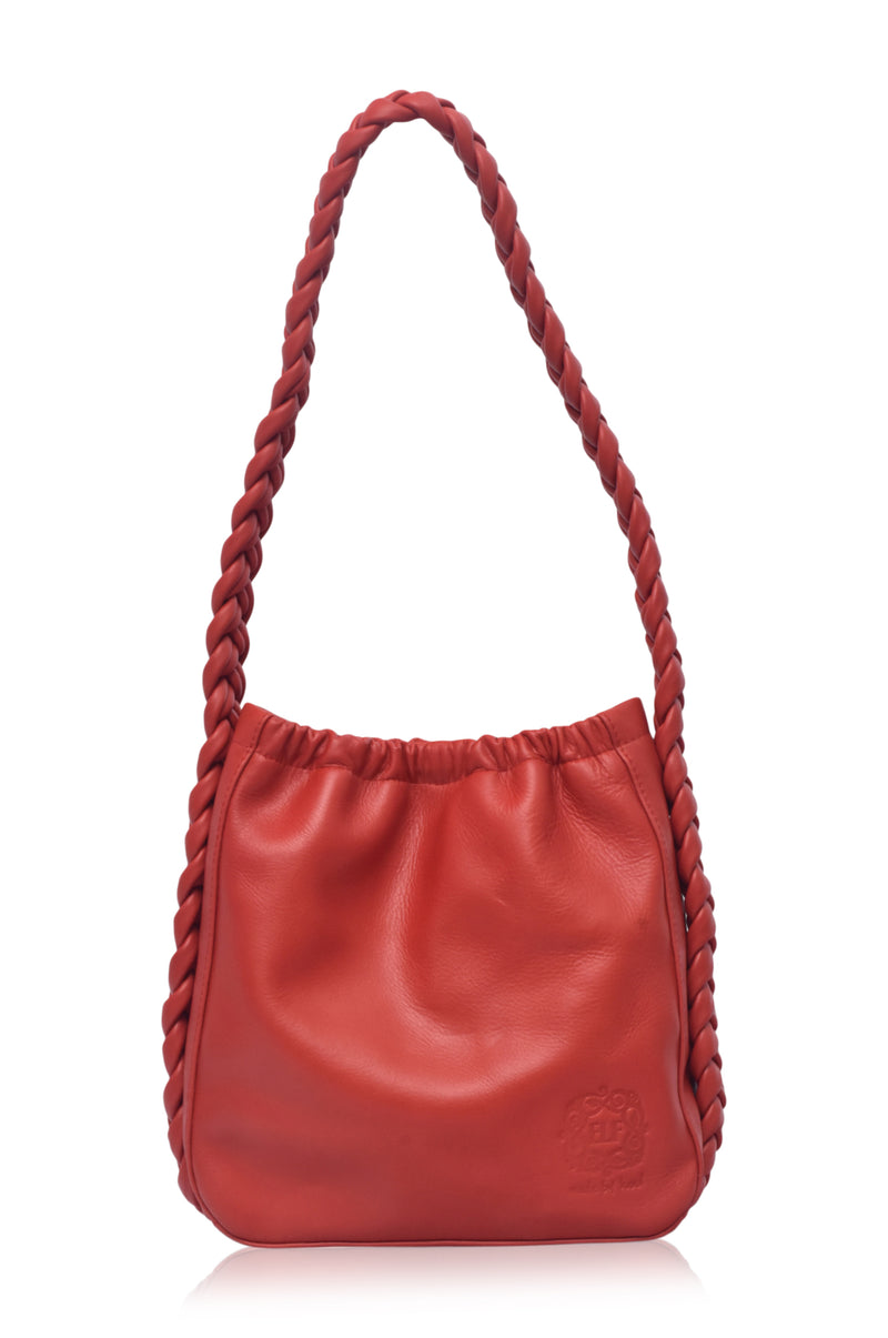 Sivuple Leather Shoulder Bag