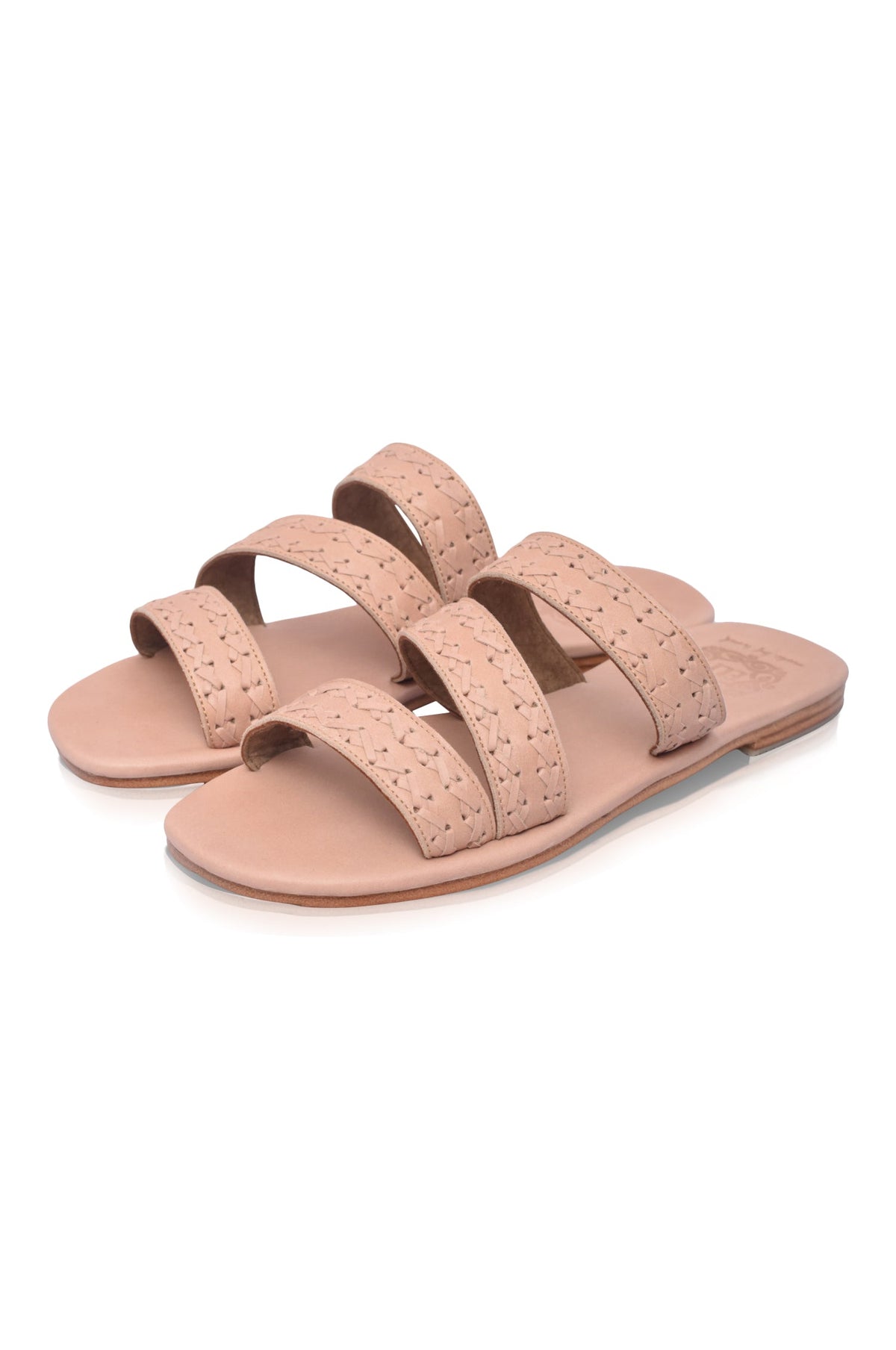 Sail Slide Leather Sandals