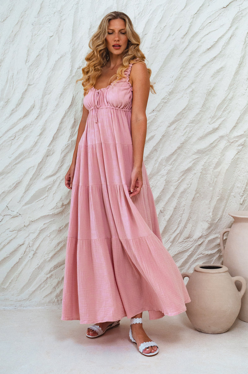 Soft Love Cotton Maxi Dress