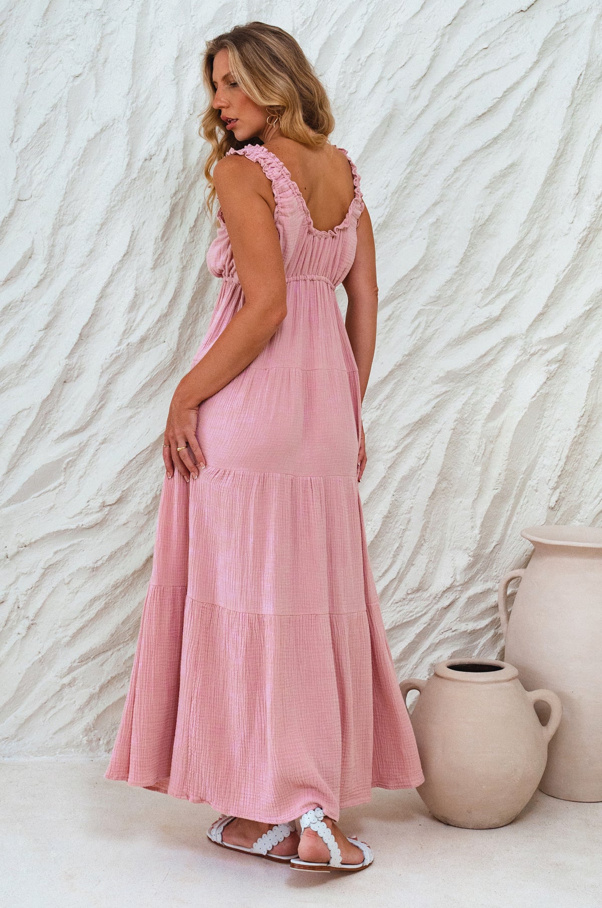 Soft Love Cotton Maxi Dress