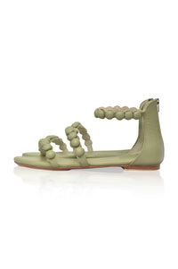 Leather sandals, open-toe design — handmade by Bali ELF