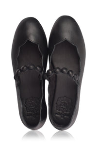 Solea Scalloped Mary Jane Flats
