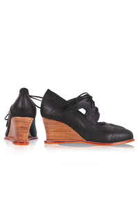 Stockholm Oxford Wedges (Sz. 8.5 & 9)