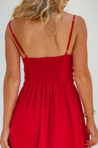 Sun Island Strappy Midi Dress