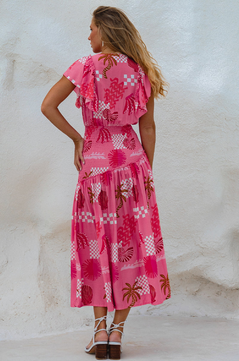 Sunshine Bohemian Midi Dress