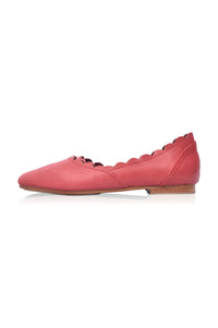 Valentina Leather Ballet Flats (Sz. 4, 6, 8.5 & 9, 12)
