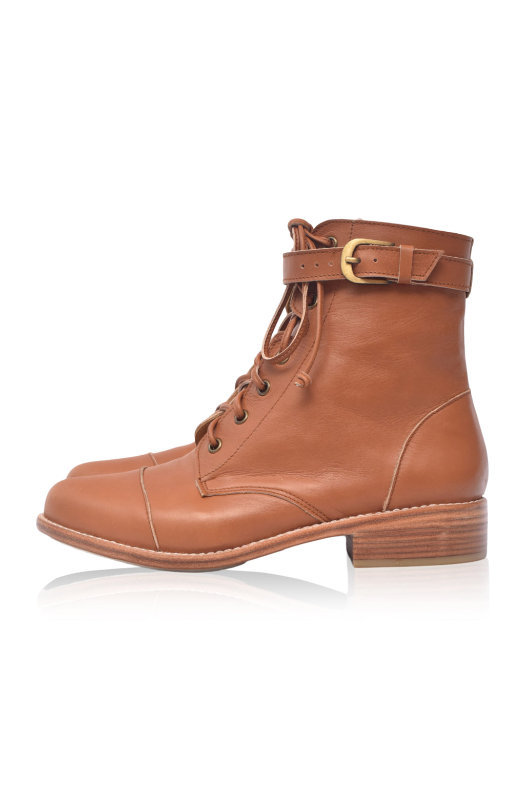 Valley Dream Lace Up Leather Boots