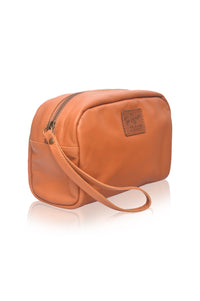 Wander Personalized Leather Cosmetic Bag
