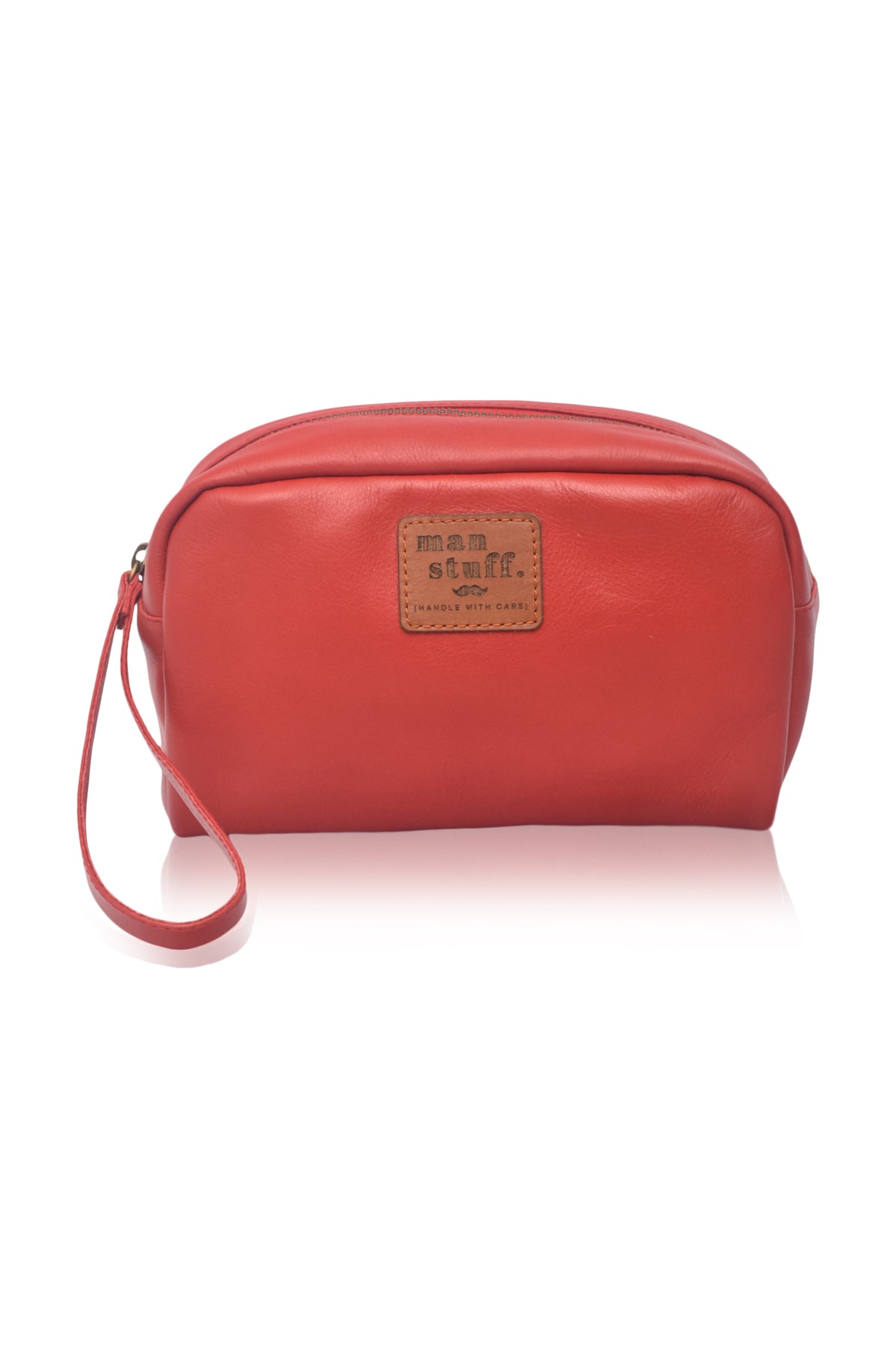 Wander Personalized Leather Cosmetic Bag