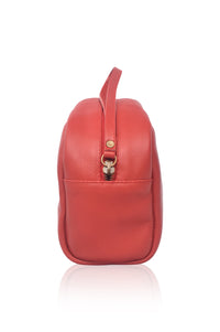 Wander Personalized Leather Cosmetic Bag