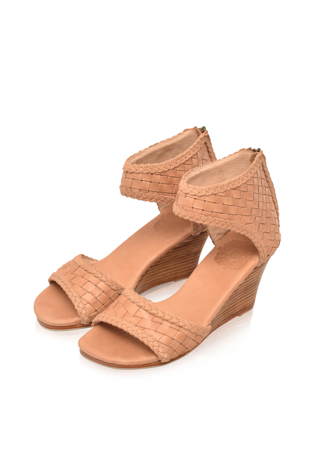 Athena Leather Wedges (Sz.  9 & 9.5, 10)