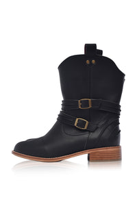 Barcelona Leather Boots (Sz. 7 & 8.5)