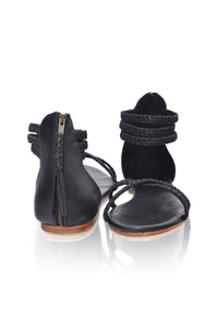 Calypso Braided Leather Sandals