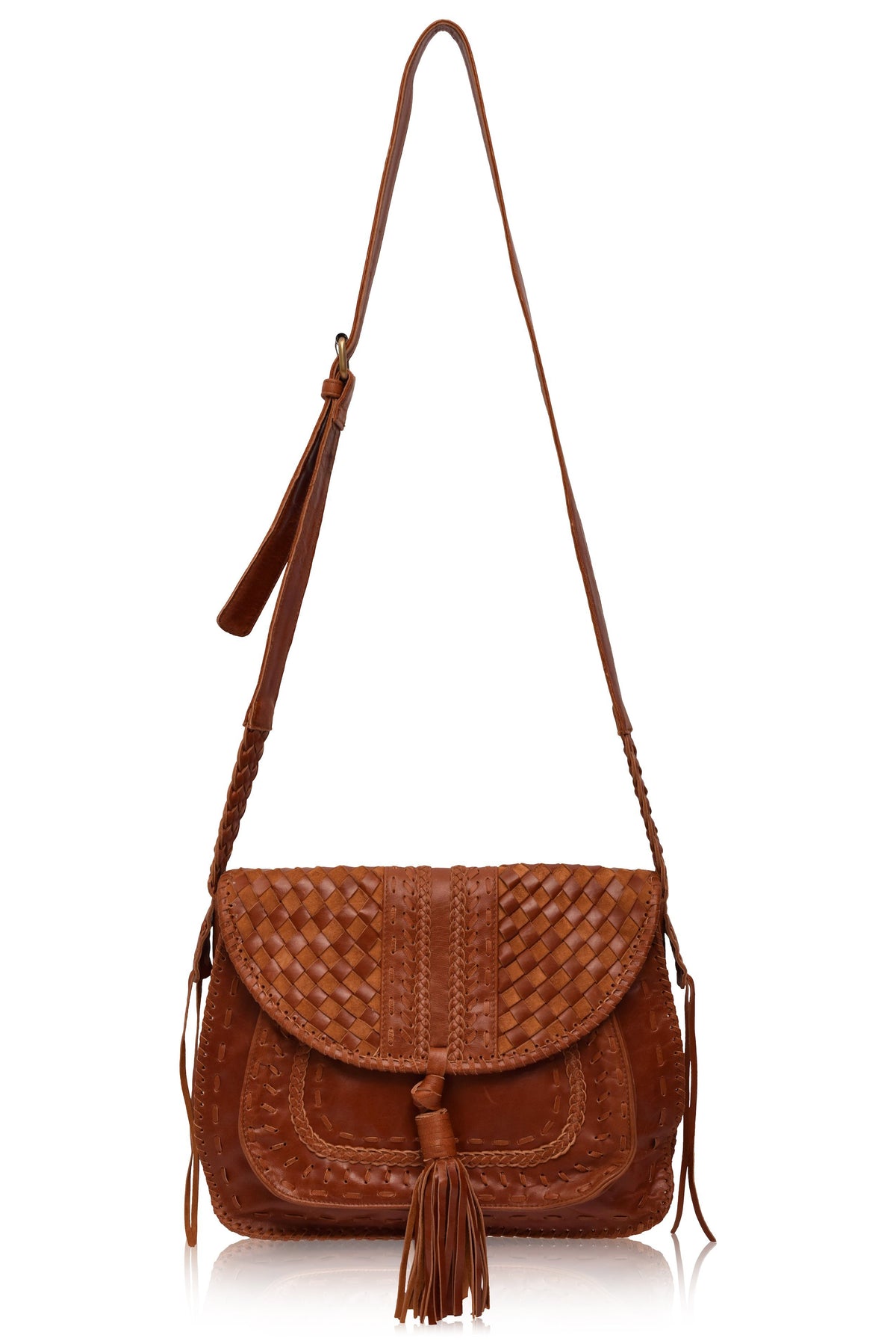 Leather Bag - San Tropez Leather Saddle