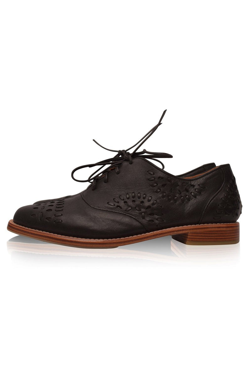 Leather Shoes - Heartbreak Leather Oxfords