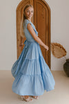 Looking Back Ruffle Midi Dress (Sale)