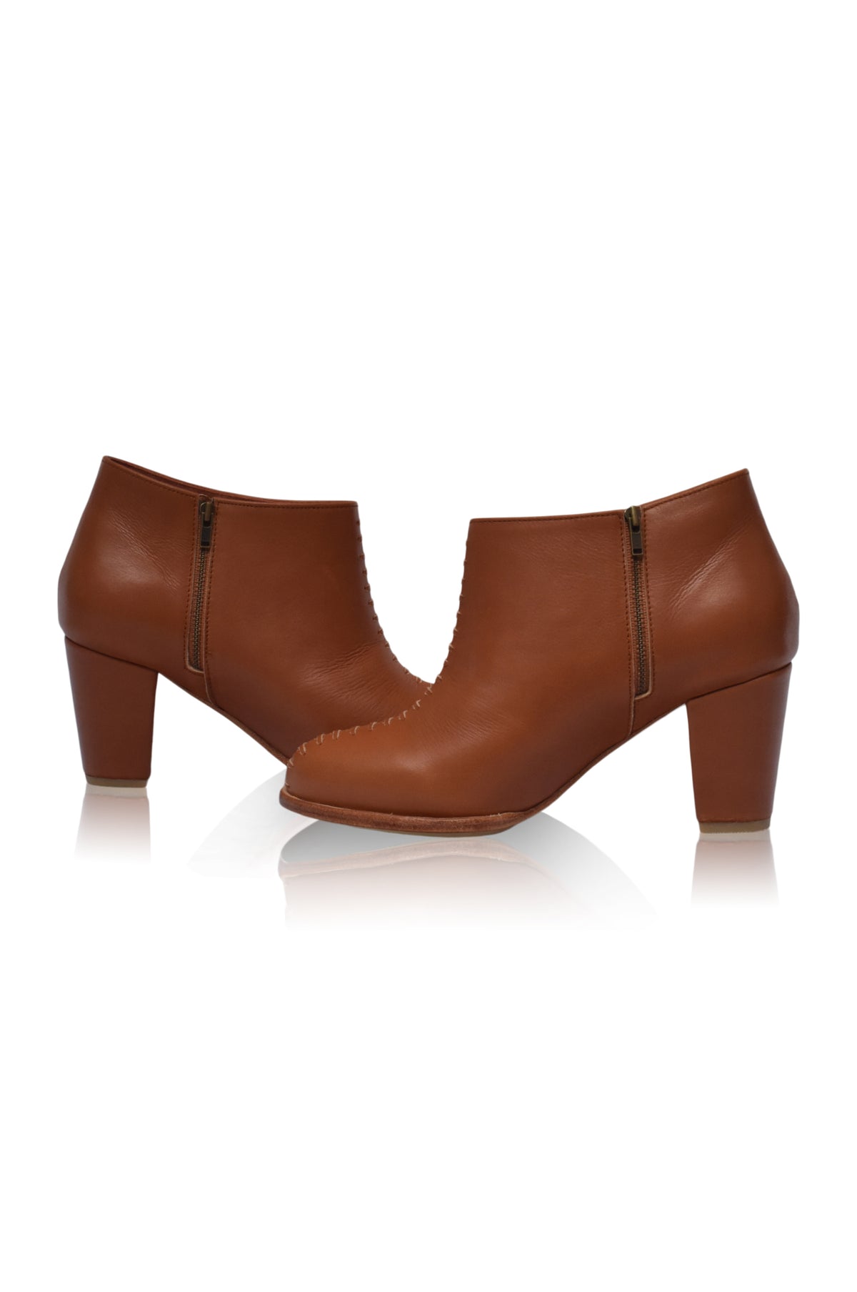 Monte Carlo Leather Booties