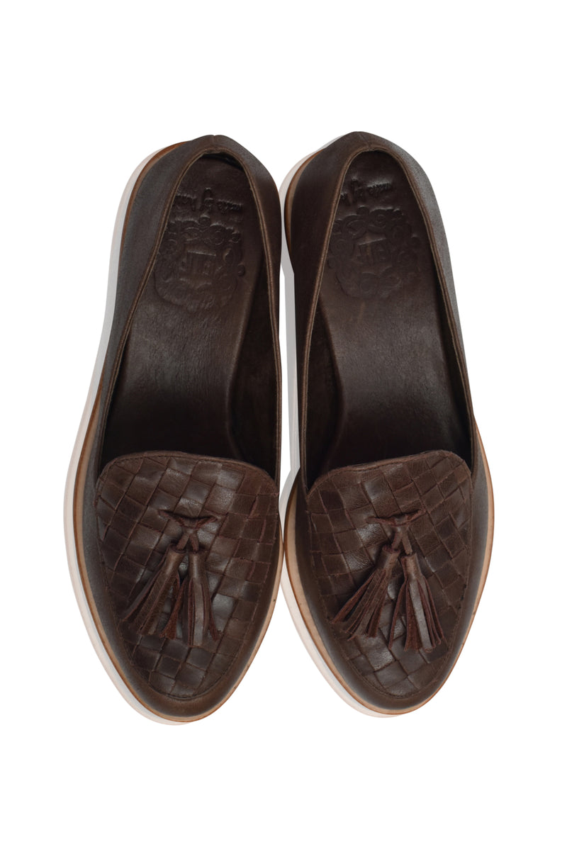 Nikita Woven Leather Loafers (Sz. 6, 11 & 13)