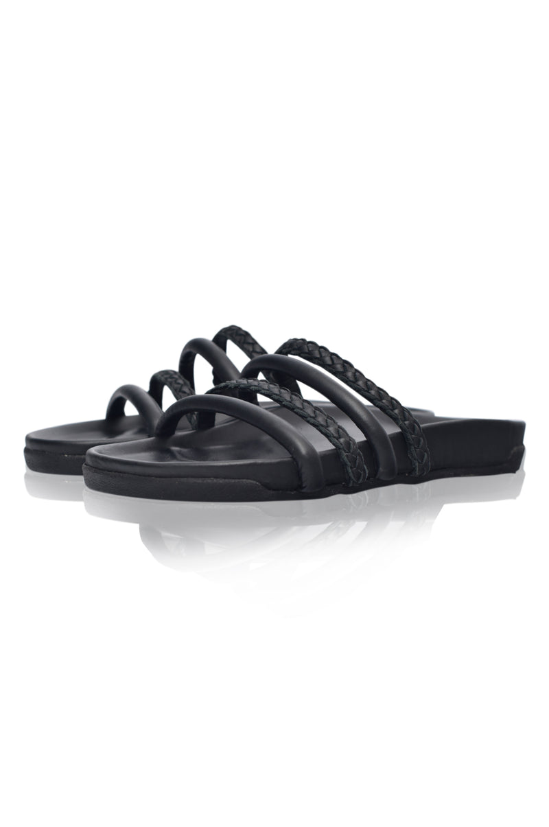 Castaway Leather Slides