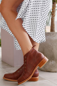 Passage Lace Up Boots (Sz. 5 & 6)