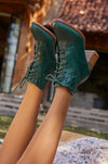 Rising Mara Leather Heel Booties