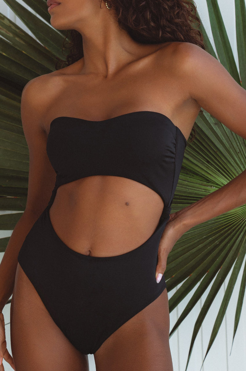 San Leo One Piece Cut-out Swimsuit