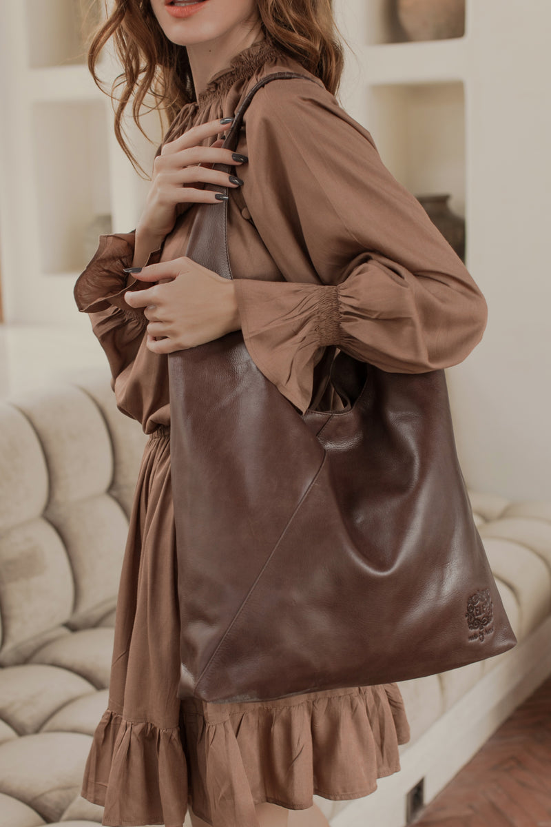 Sueno Slouchy Leather Bag