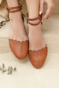 Venus Leather Flats